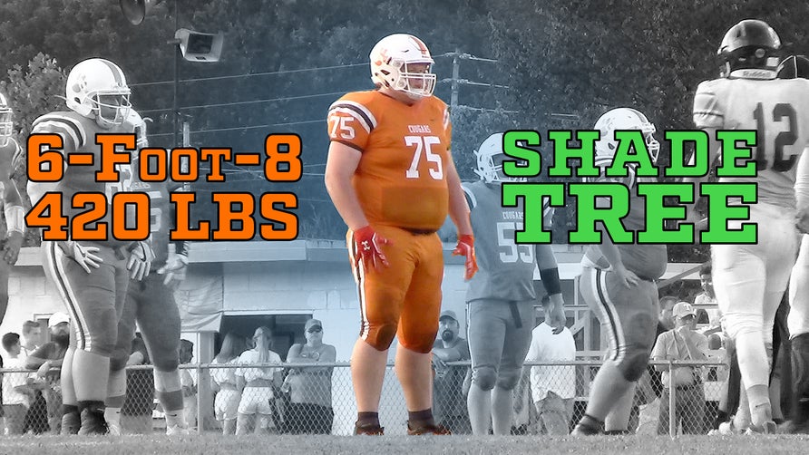 Shade Tree is a 6-foot-8 420lbs Defensive Lineman for Sullivan Central (TN)
