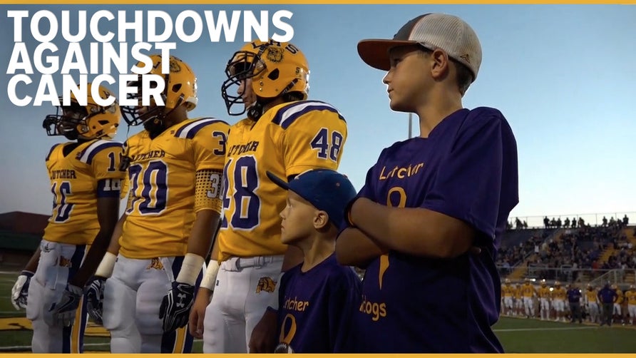 Make every score count towards fighting childhood cancer. This September, high school football teams across America are raising funds to help St. Jude Children's Research Hospital fight childhood cancer with every touchdown scored. www.touchdownsagainstcancer.com