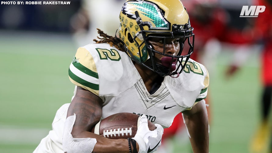 Senior highlights of DeSoto's (TX) 3-star wide receiver Laviska Shenault.