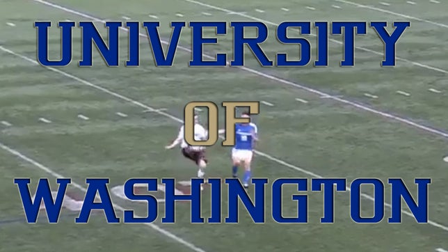 Lucas Meek of Mercer Island (WA) is one of the top soccer recruits in the country and is committed to play for the Washington Huskies in Seattle. This is one of many reasons why.