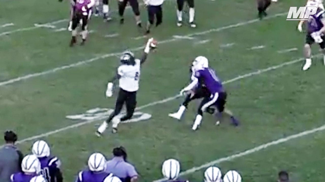 Big-time hook and lateral touchdown