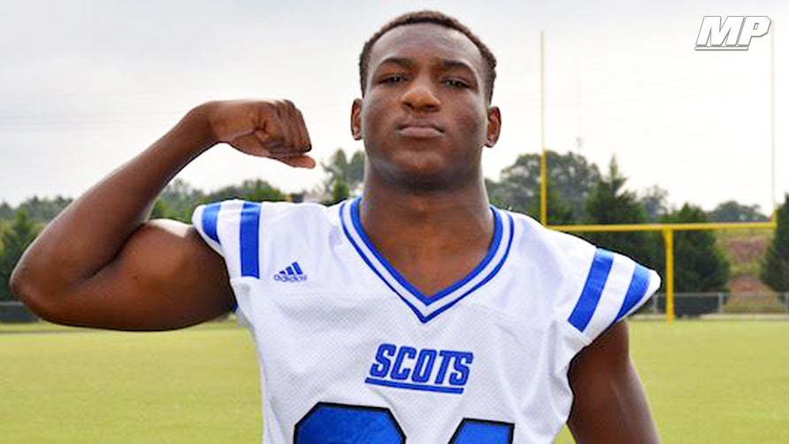 Junior highlights of Scotland's (NC) 5-star running back Zamir White.