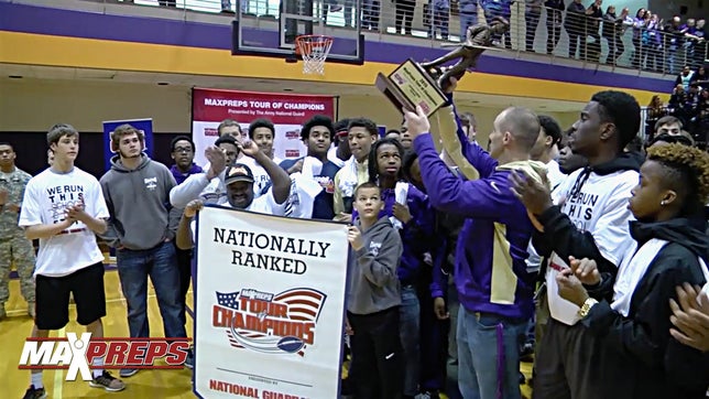 The MaxPreps Tour of Champions presented by the Army National Guard, stopped at Cartersville (GA) to present the football team with the prestigious Army National Guard National Rankings Trophy. Video by: Arthur Kai