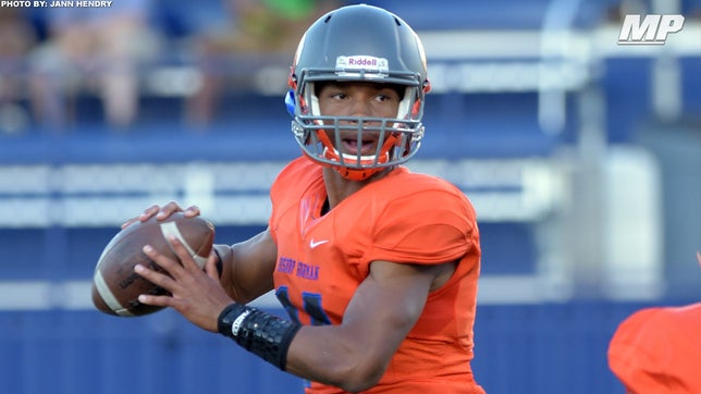 Junior highlights of Bishop Gorman's 4-star quarterback Dorian Thompson-Robinson.