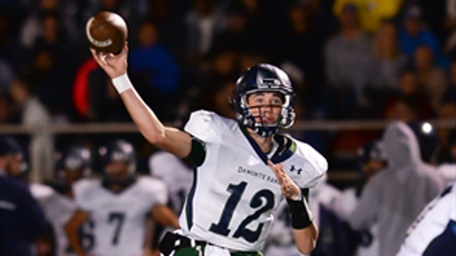 Highlights of Damonte Ranch's (Reno, NV) 4-star pro-style quarterback Cade McNamara.