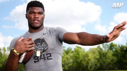 5-Star Cam Akers big-time TD run #MPTopPlay