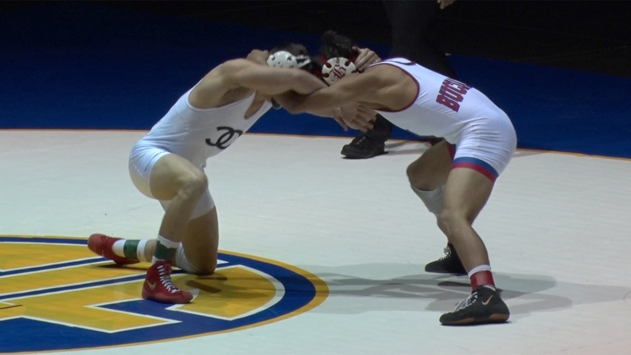 160 lbs. Final: Justin Thomas (Calvary Chapel) vs Abner Romero (Buchanan)