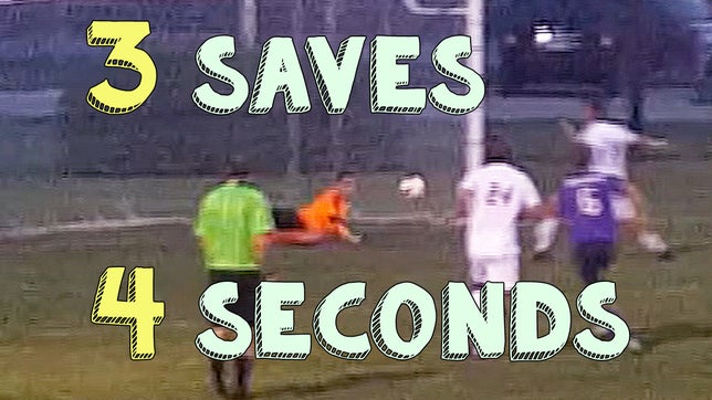 Swanton (Ohio) senior goalkeeper A.J. Wolford did just that.