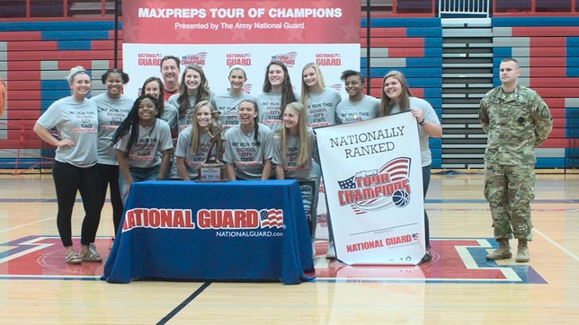 The MaxPreps Tour of Champions presented by the Army National Guard, stopped at Mercer County (KY) high school to present the girls basketball team with the prestigious Army National Guard National Rankings Trophy. Video by: Sam Martin