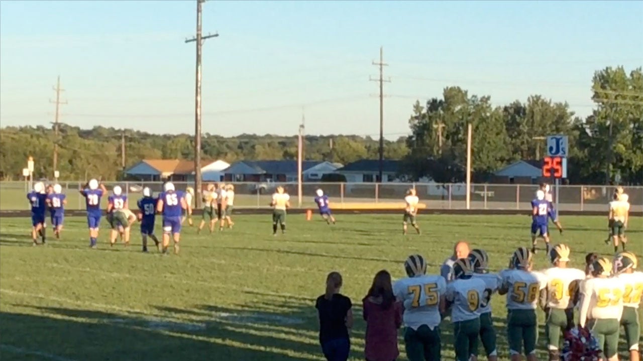 David Wiseman #7 Touchdown from Tip