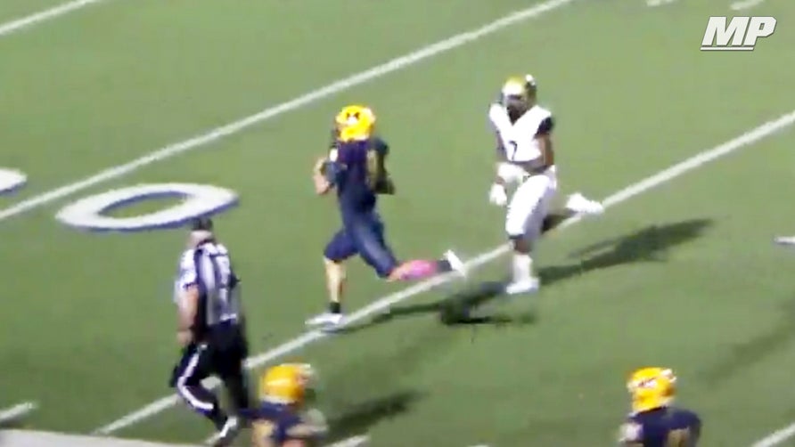 McKinney's (TX) Matt Gadek broke the Texas single game record rushing for 599 yards in a 63-50 win against Plano East (TX).