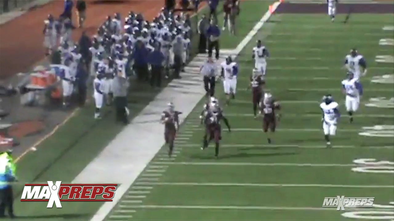 102 Yard INT TD - Stone Paul (Benton, AR) #MPTopPlay