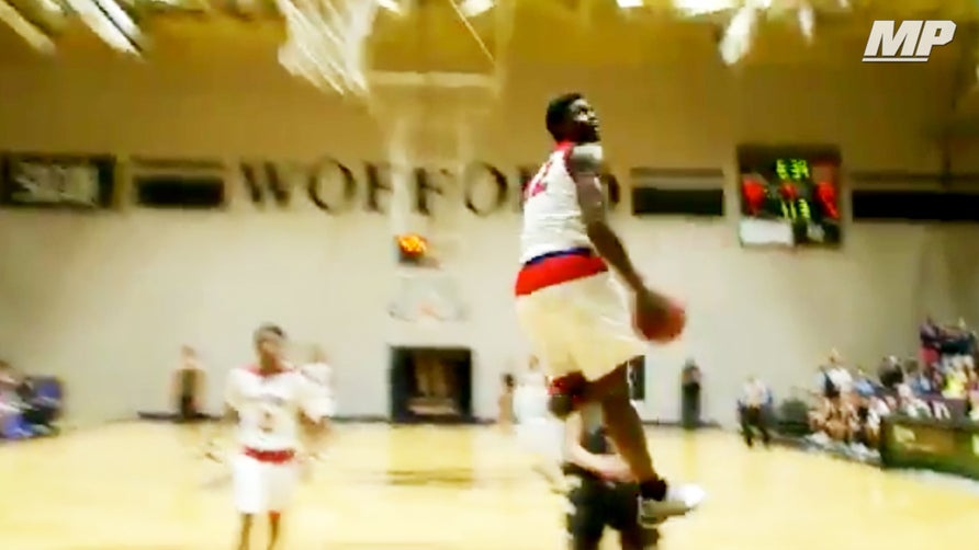Spartanburg Day's (SC) 5-star forward Zion Williamson continues to put on a show as he dished out dunk after dunk against Shannon Forest Christian (SC).

Video courtesy of @WSPA7