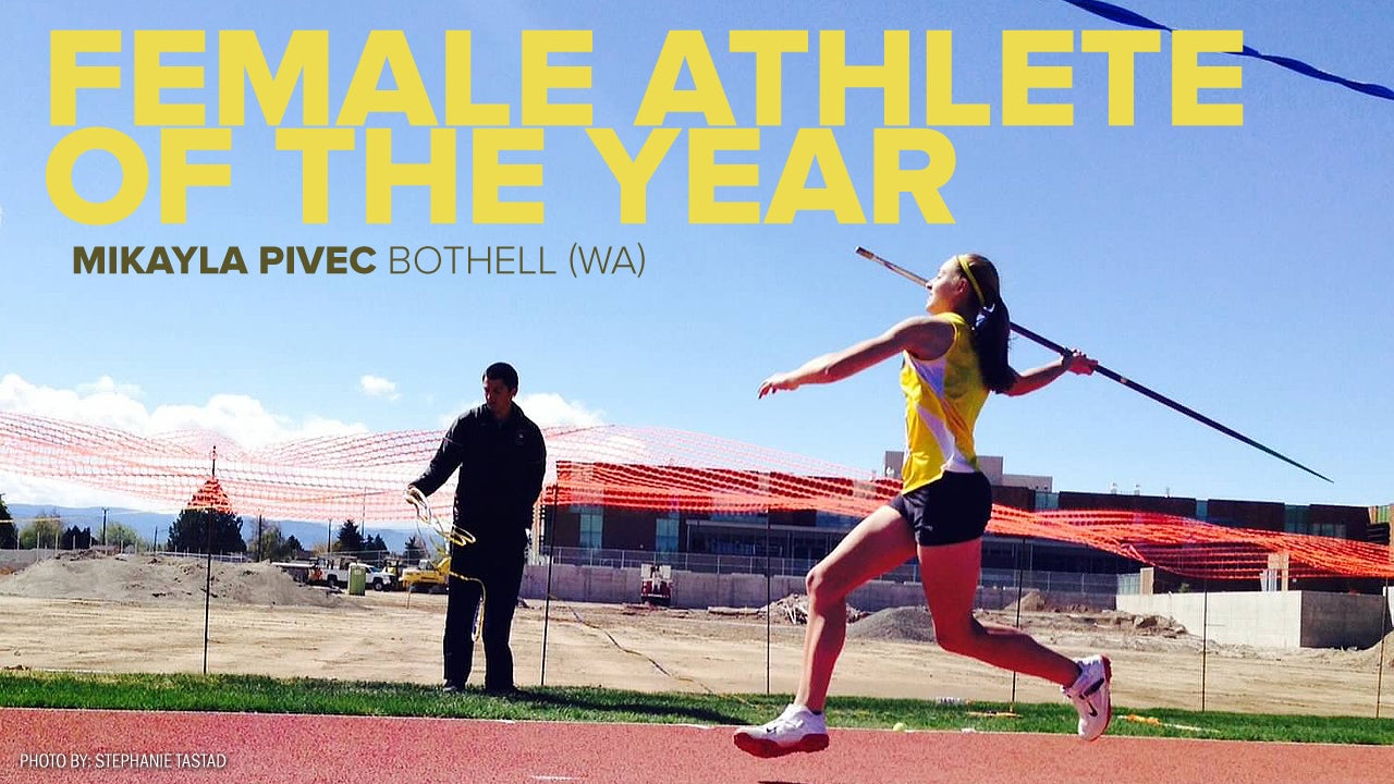 Mikayla Pivec - Female Athlete Of The Year