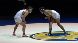 195 lbs. Chasen Blair (Rancho Bernardo) vs Tony Andrade (Gilroy)