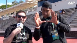 2018 Miami signee Brevin Jordan interview at Polynesian Bowl