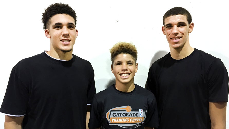 The Ball brothers of Lonzo, LiAngelo and LaMelo combined to score 93 points during a game against the Atlanta Celtics in the adidas Summer Championships.  These are highlights from that particular game in Las Vegas.