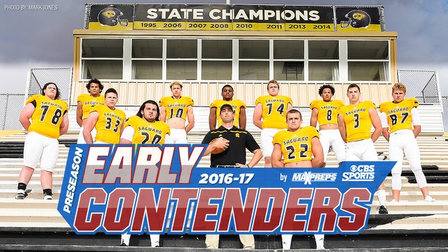 Football Early Contenders: Saguaro out of Arizona is #25 overall.