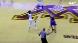 Half-court buzzer beater in Minnesota