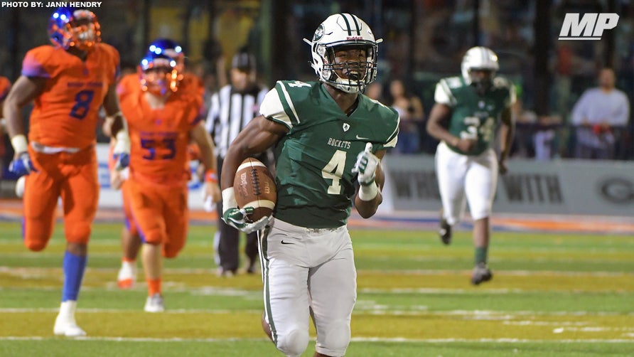 Senior highlights of Miami Central's (FL) 4-star running back James Cook.
