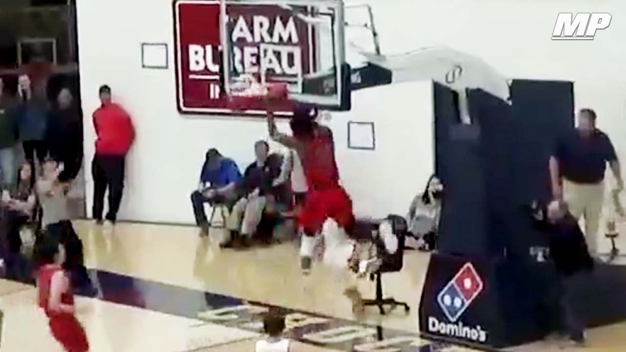 One of the best poster dunks of the year