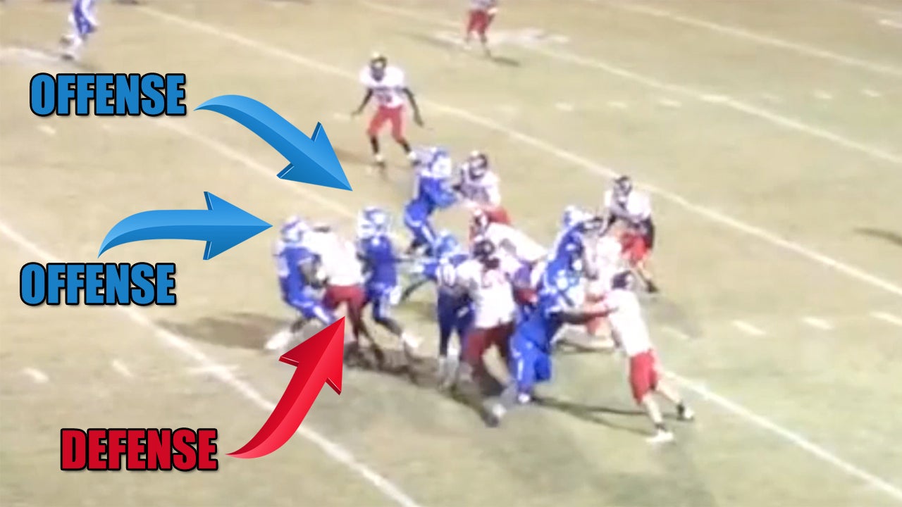 QB hands off to defense