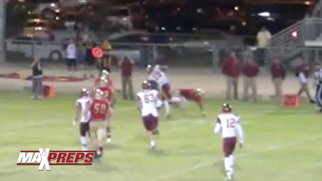 5-Star LB Caleb Kelly doing work on offense