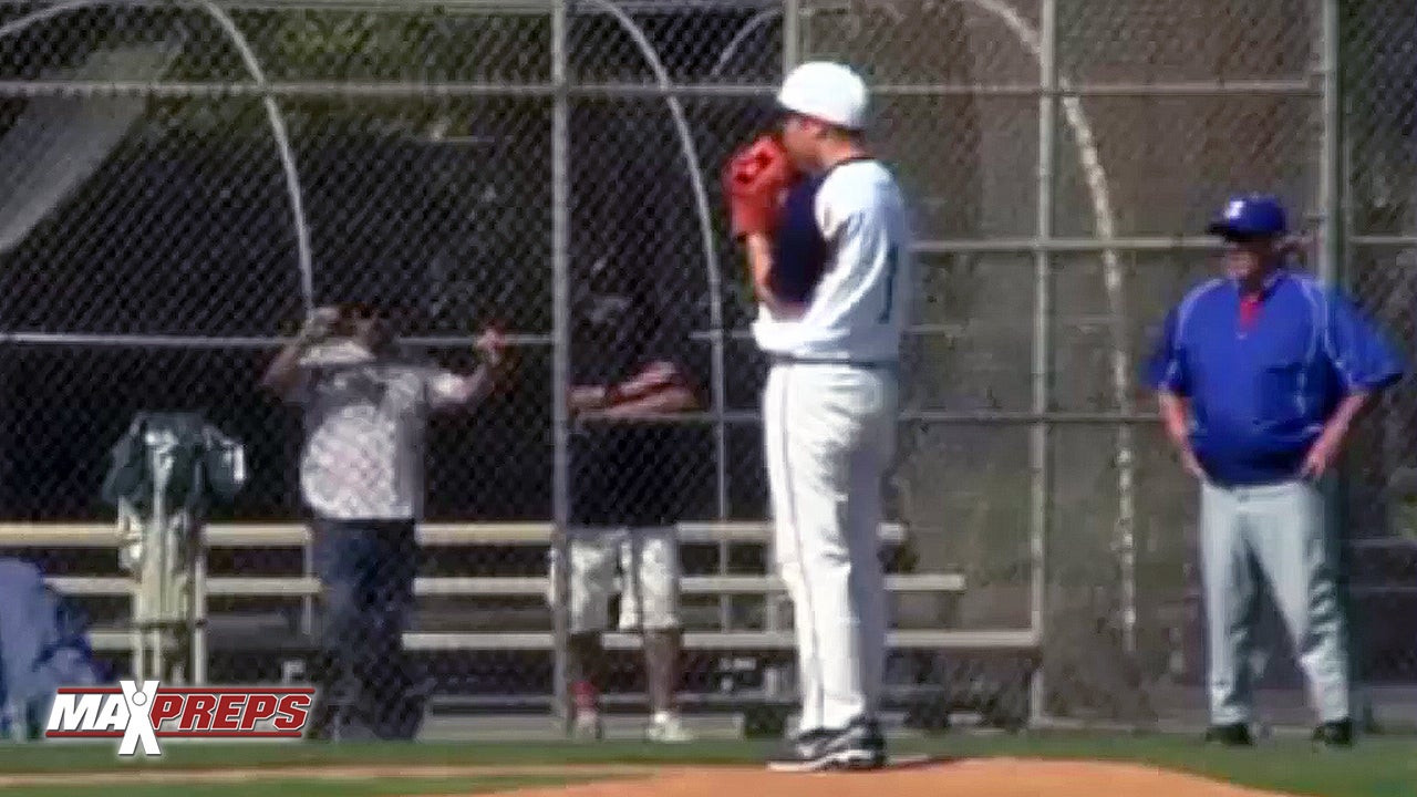 Female high school pitcher Marti Sementelli shuts down male competition