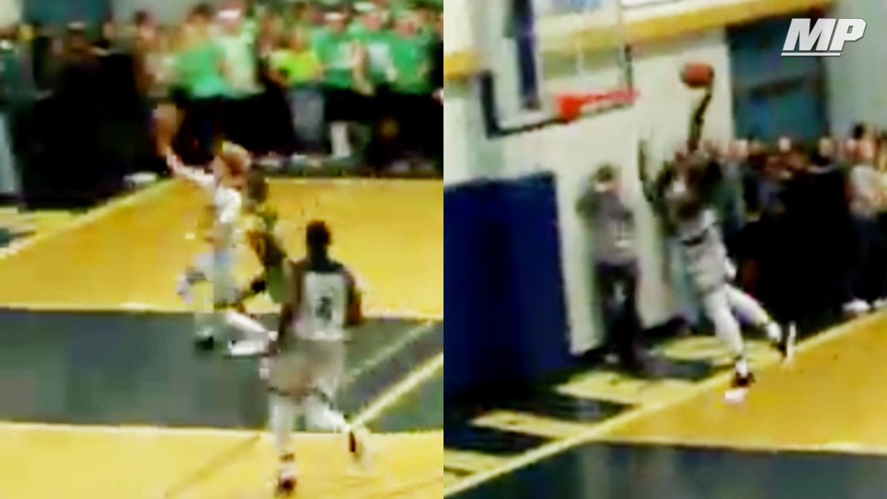 LaMelo Ball serves up monster alley-oop