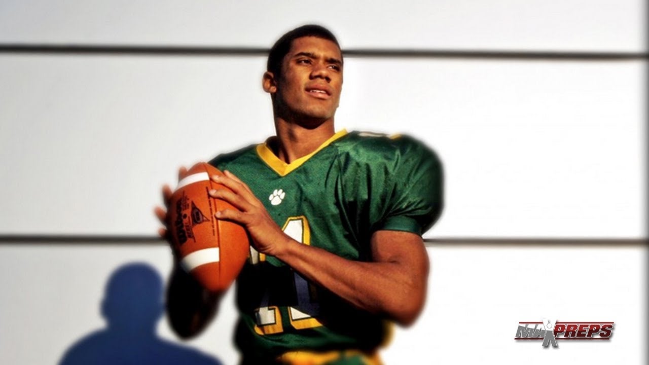 Russell Wilson high school highlights