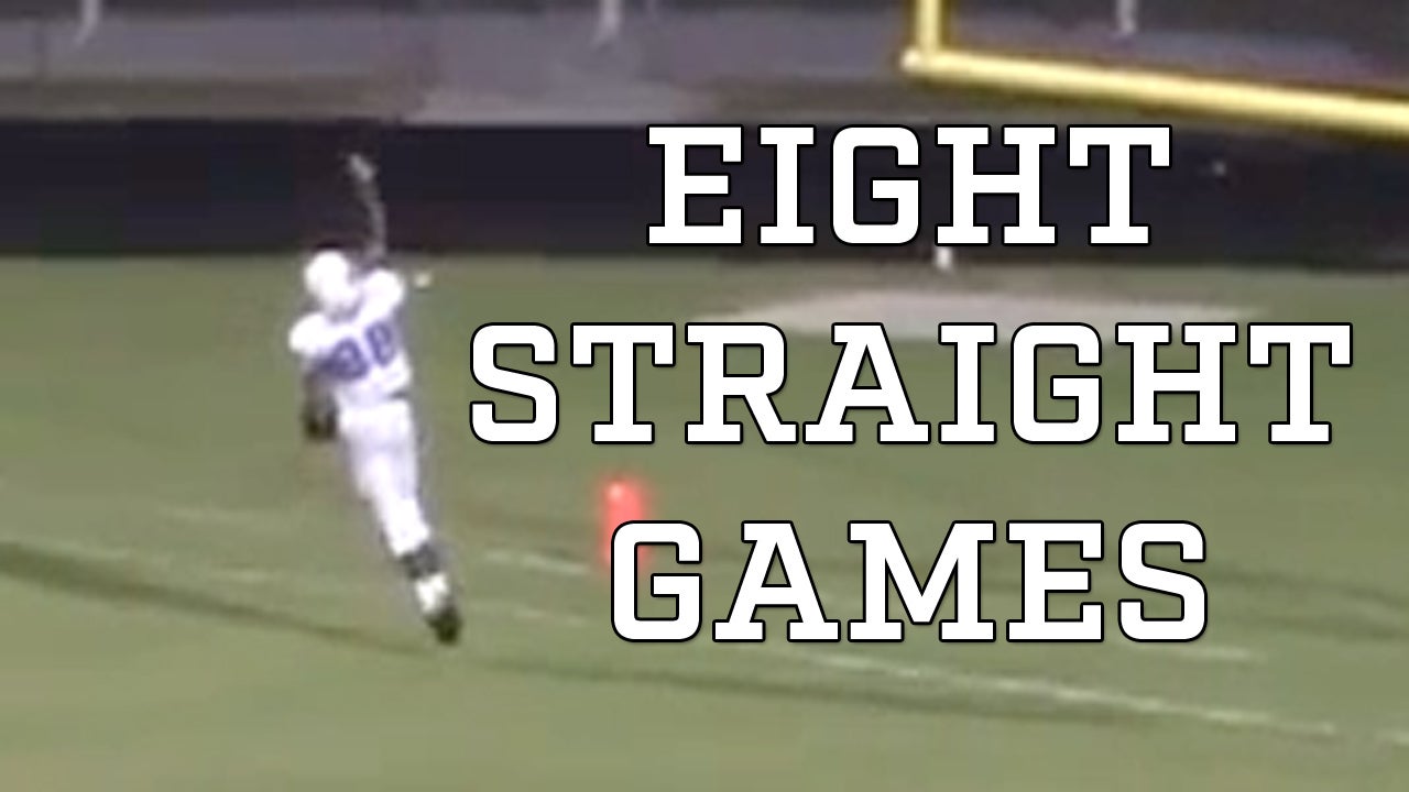 Eight Straight Games with TD