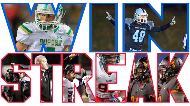 Heading into the 2015 season we look at the teams with the longest active winning streaks.