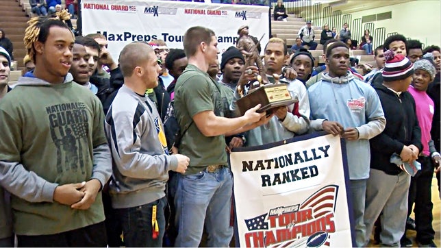 TOC 2014-15 The MaxPreps Tour of Champions presented by the Army National Guard, stopped at Omaha North (NE) to present the football team with the prestigious Army National Guard National Rankings Trophy. Video by: Gregg Peterson