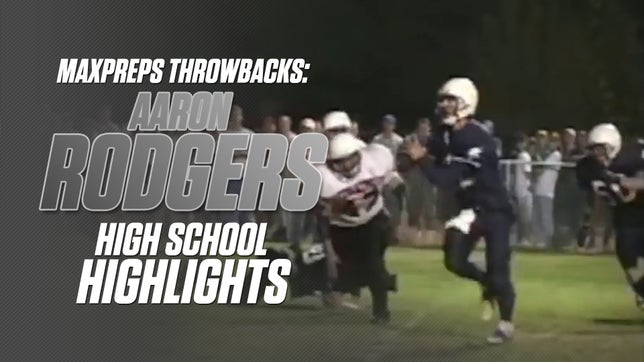 Aaron Rodgers has been a superstar quarterback in the NFL for over a decade and will likely hear his name called in Canton someday. But things started pretty humbly for him.