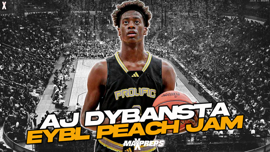 Highlights of the No. 1 ranked prospect in Utah, 6'9" Strong Forward AJ Dybansta of Utah Prep (Hurricane, UT) at the EYBL Peach Jam showcase.