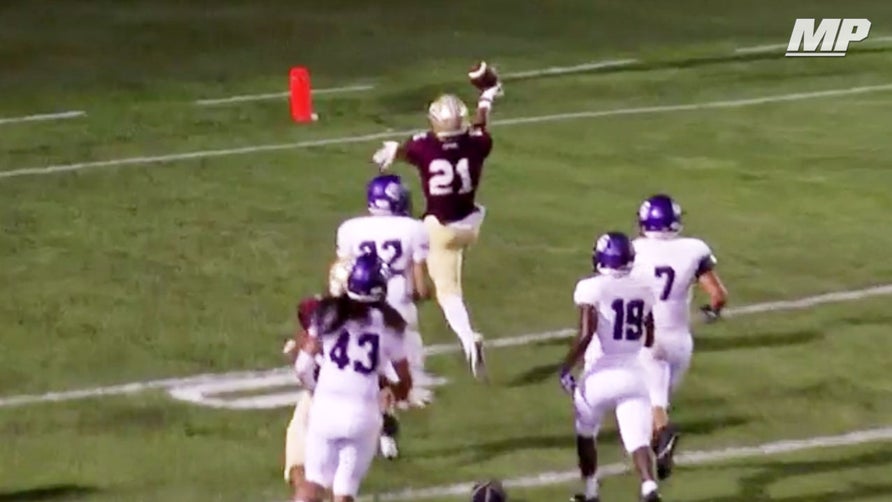 Saquon Barkley's younger brother Ali Barkley rushed for over 100 yards and scored two touchdowns in Whitehall's (PA) season opener.