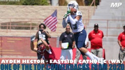 4-star cornerback Ayden Hector highlights
