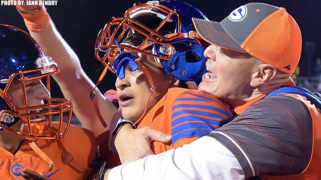 Highlights of Bishop Gorman's (NV) 25-24 triple overtime win over St. Thomas Aquinas (FL) in a Top 10 matchup back in 2016.