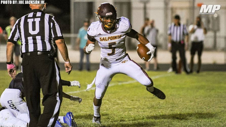 2019 highlights of Salpointe Catholic's (AZ) 5-star running back Bijan Robinson.