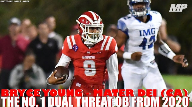 2018 highlights of Mater Dei's (CA) 5-star quarterback Bryce  Young.