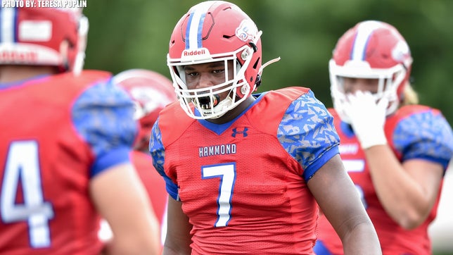 Senior highlights of Hammond's (LA) 5-star defensive end Jordan Burch.