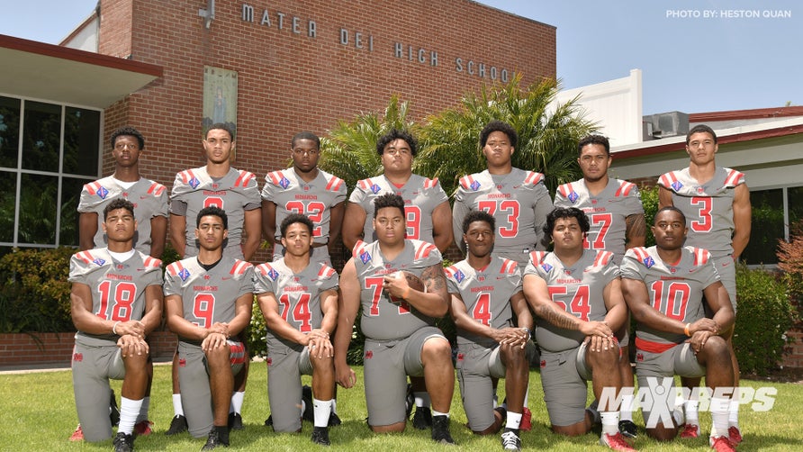 Mater Dei starts the season at number one in the MaxPreps California Preseason Top 25