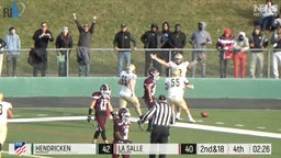 Brandyn Durand leads Bishop Hendricken to 49-40 win over La Salle in Division IV Super Bowl