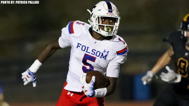 Senior highlights of Folsom's (CA) 4-star wide receiver Elijhah Badger.