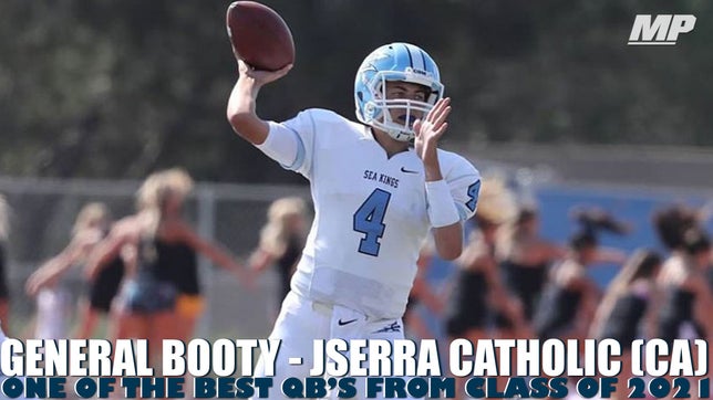Sophomore highlights of JSerra Catholic's (CA) General Booty, one of the top quarterbacks from the Class of 2021. Highlights are from his sophomore year at Cornerstone Christian (TX) high school.