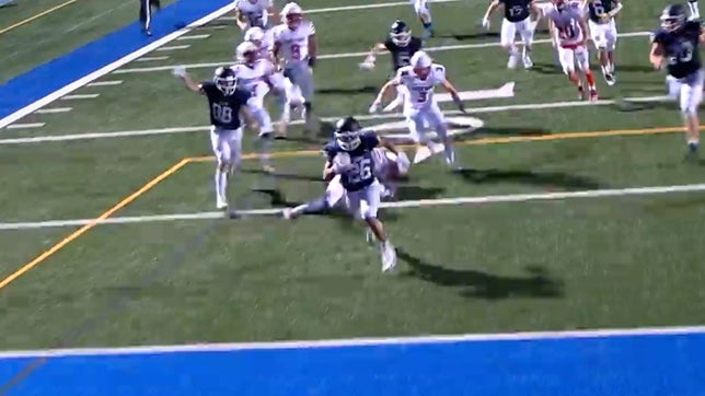 Senior season highlights of St. Thomas Academy's (Mendota Heights, MN) Savion Hart. He led the state in rushing with over 2,600 yards.