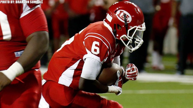 High school football highlights of Alabama's Henry Ruggs III during his senior season at Lee (AL).