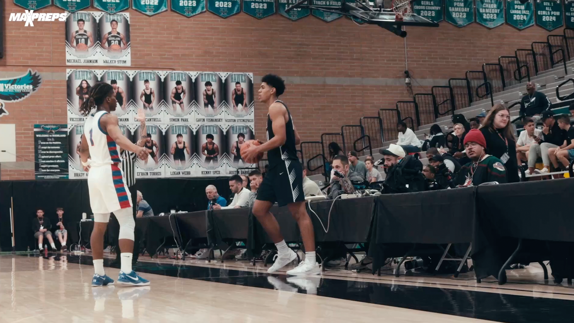 5-star Koa Peat vs. Duncanville at the 2024 Hoophall West.