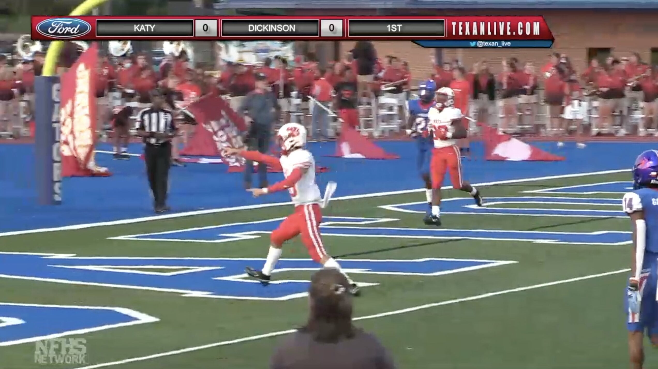 TEXAS HIGH SCHOOL FOOTBALL: Texas A&M commit Malick Sylla leads Katy to 28-21 win over Dickinson