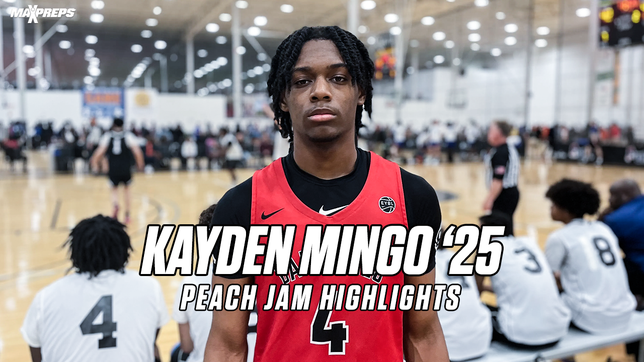 Three-star Class of 2025 guard averaged 14.6 points, 7.0 rebounds and 2.6 assists per contest for PSA Cardinals 16U at 2023 Nike EYBL Peach Jam.